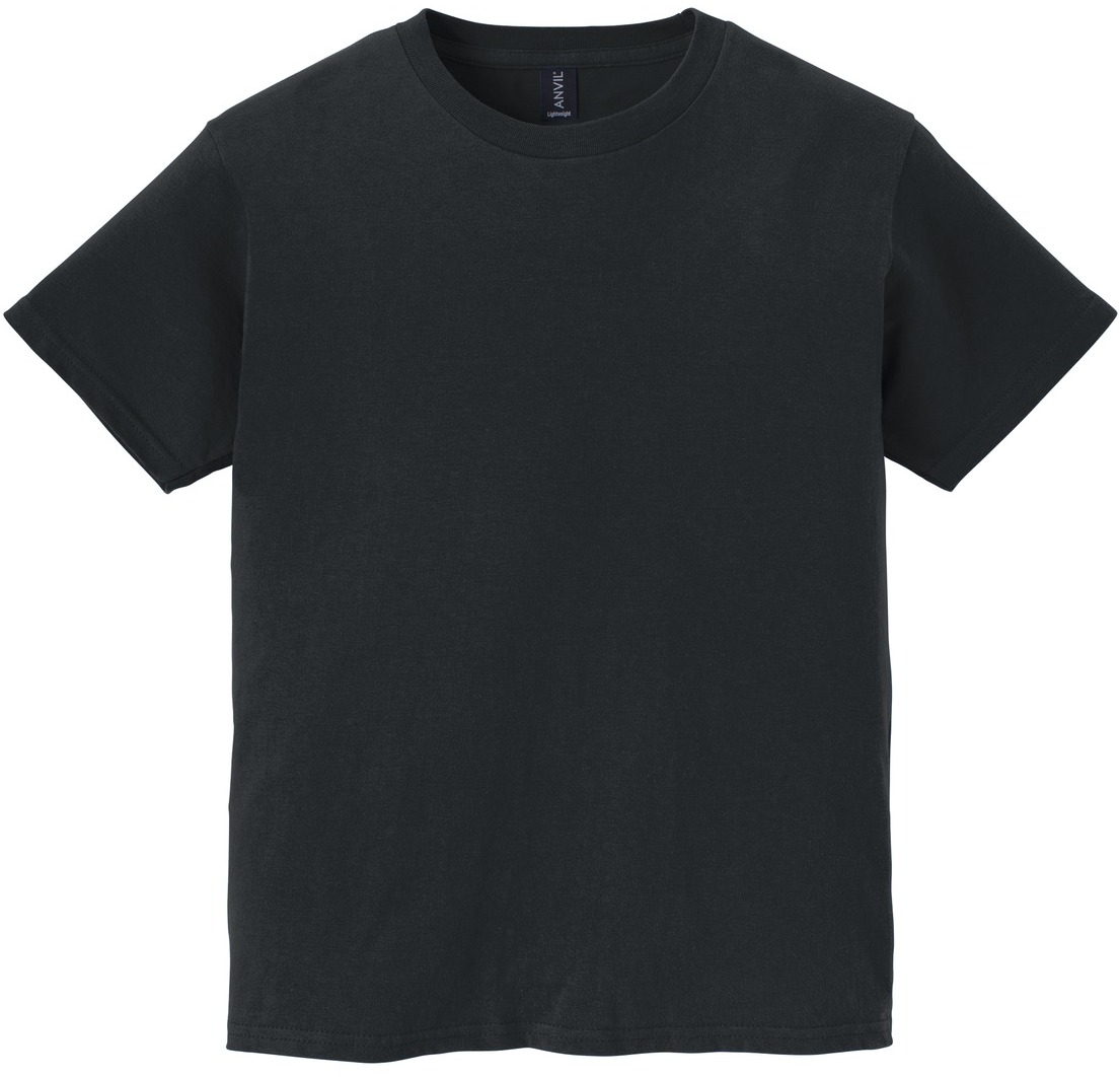 Gildan Youth 100% Combed Ring Spun Cotton T-Shirt.