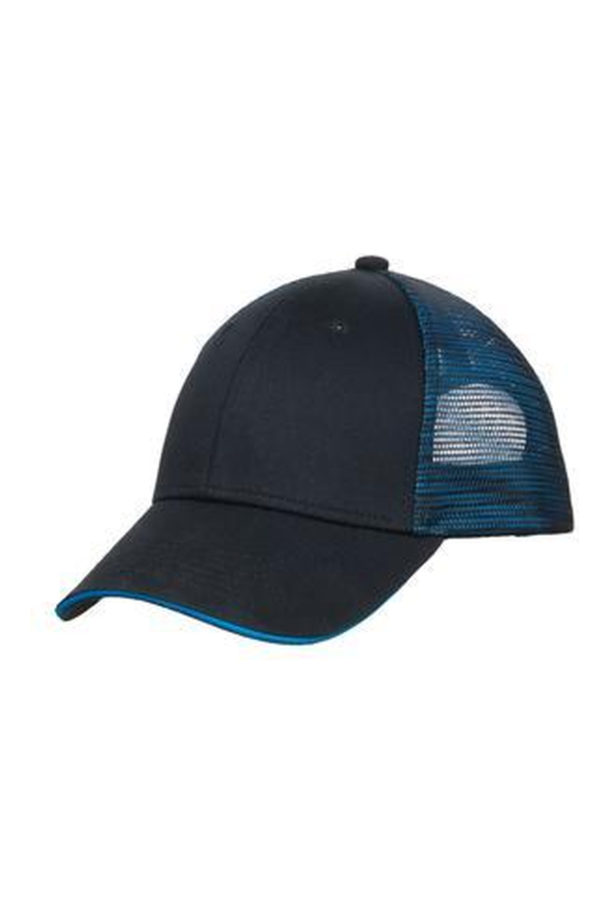 Port Authority Double Mesh Snapback Sandwich Bill Cap
