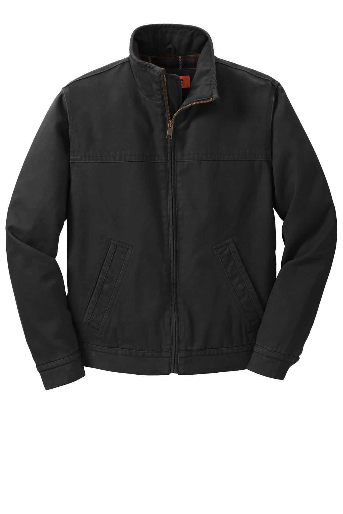 CornerStone Washed Duck Cloth Flannel-Lined Work Jacket