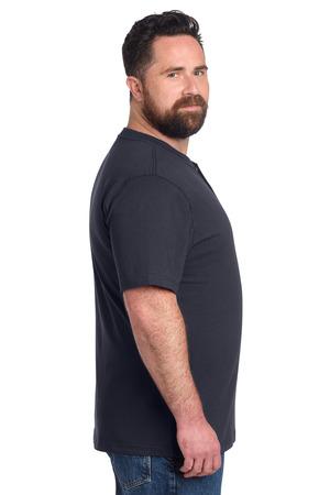 Short Sleeve Henley T-Shirt