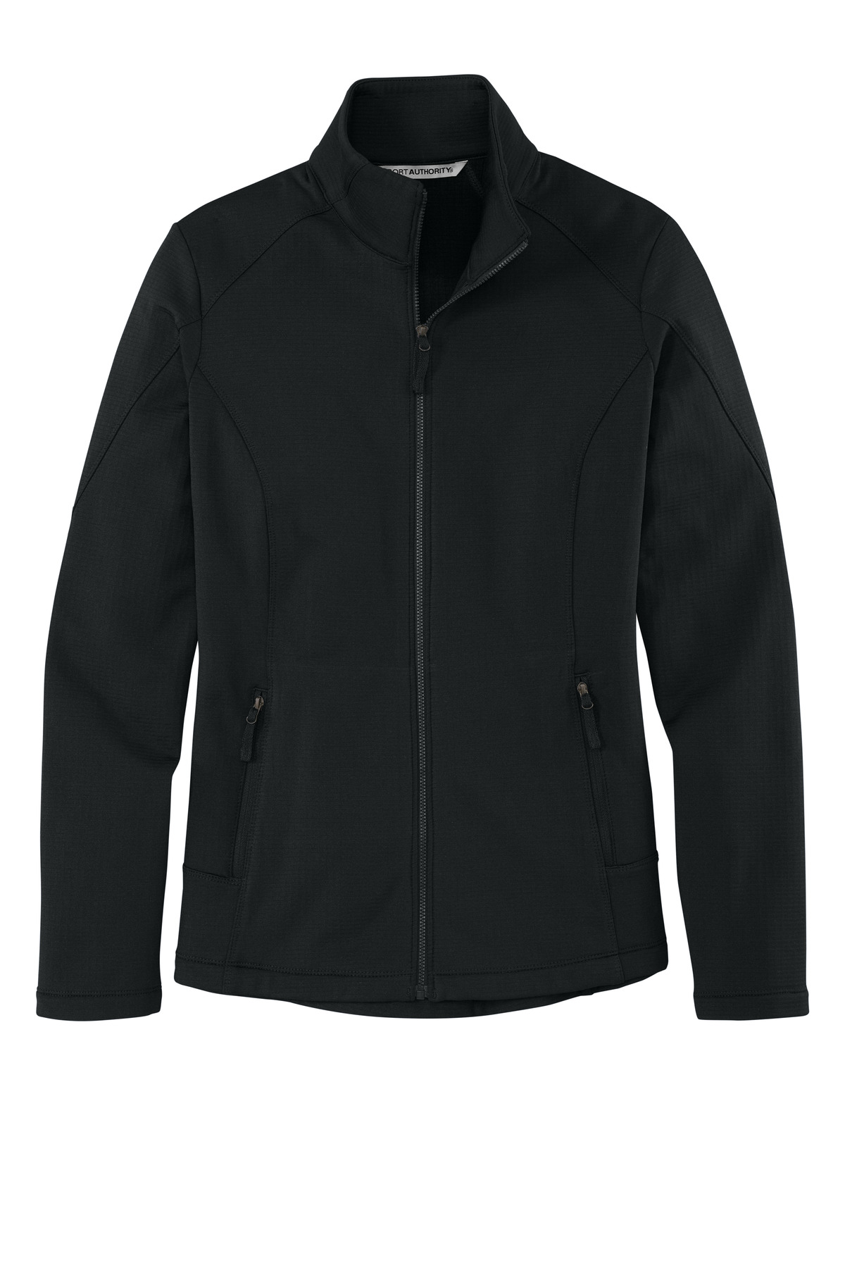 Ladies Grid Fleece Jacket.