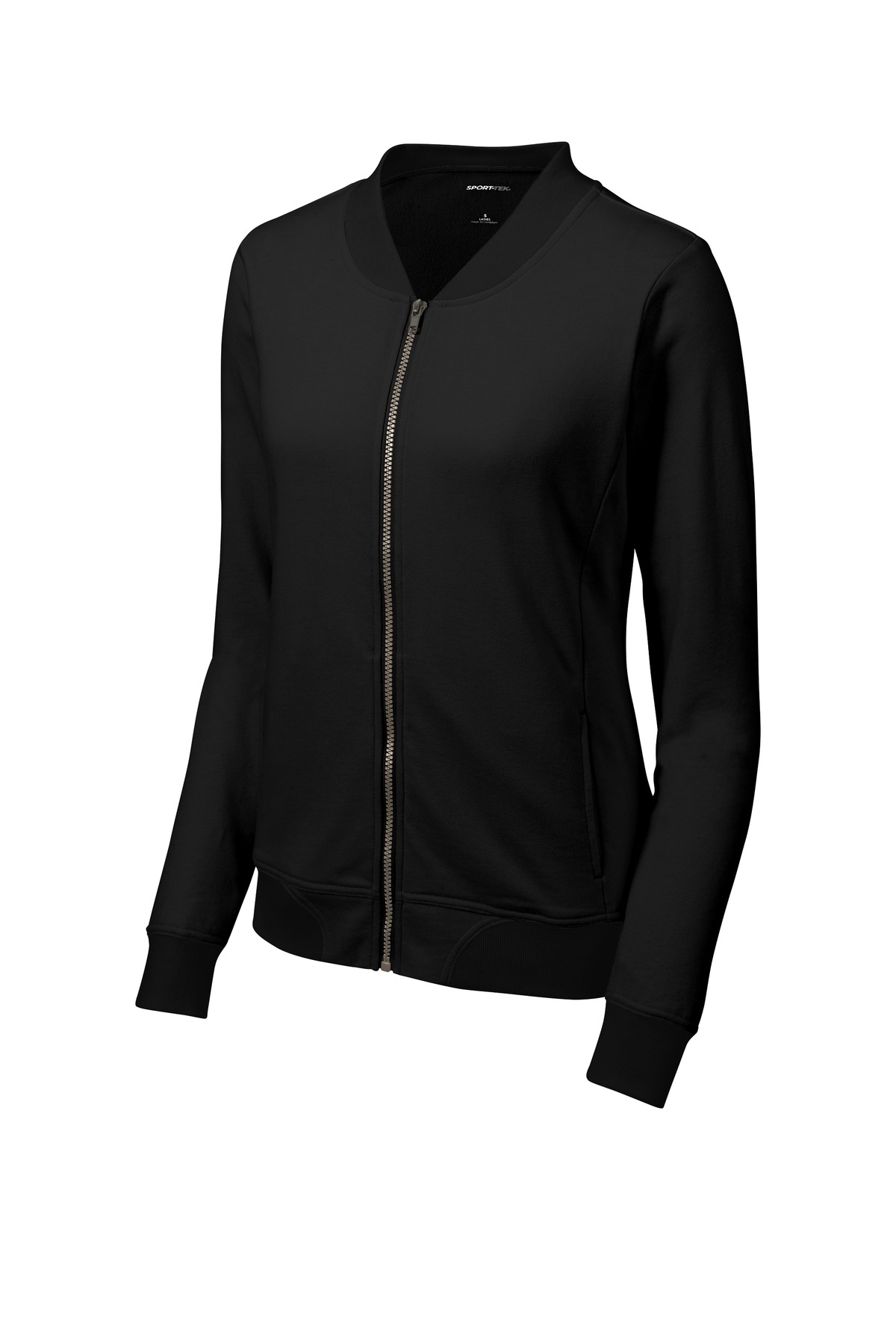Ladies Lightweight French Terry Bomber.