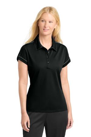 Sport-Tek Ladies Contrast Stitch Micropique Sport-Wick Polo