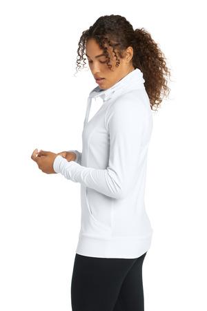 Sport-Tek Ladies Sport-Wick Stretch Full-Zip Jacket
