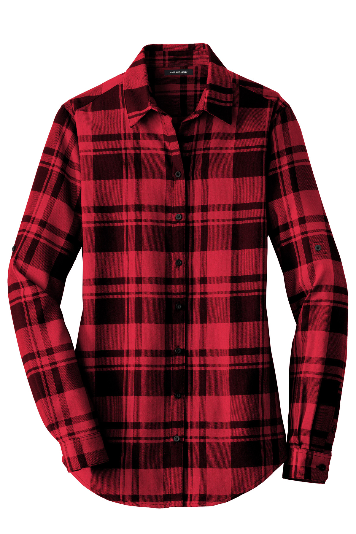 Port Authority Ladies Plaid Flannel Tunic
