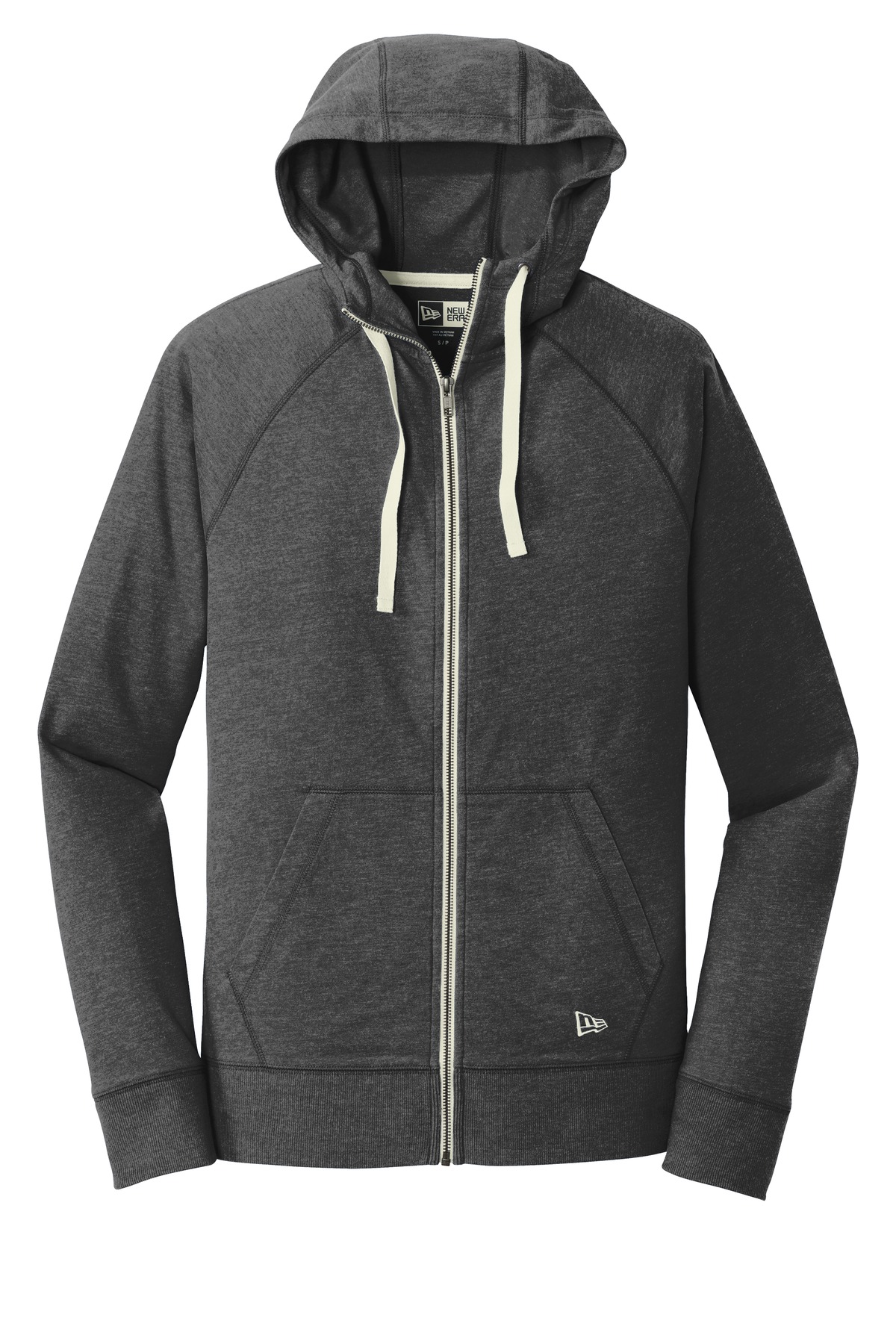 New Era Sueded Cotton Blend Full-Zip Hoodie