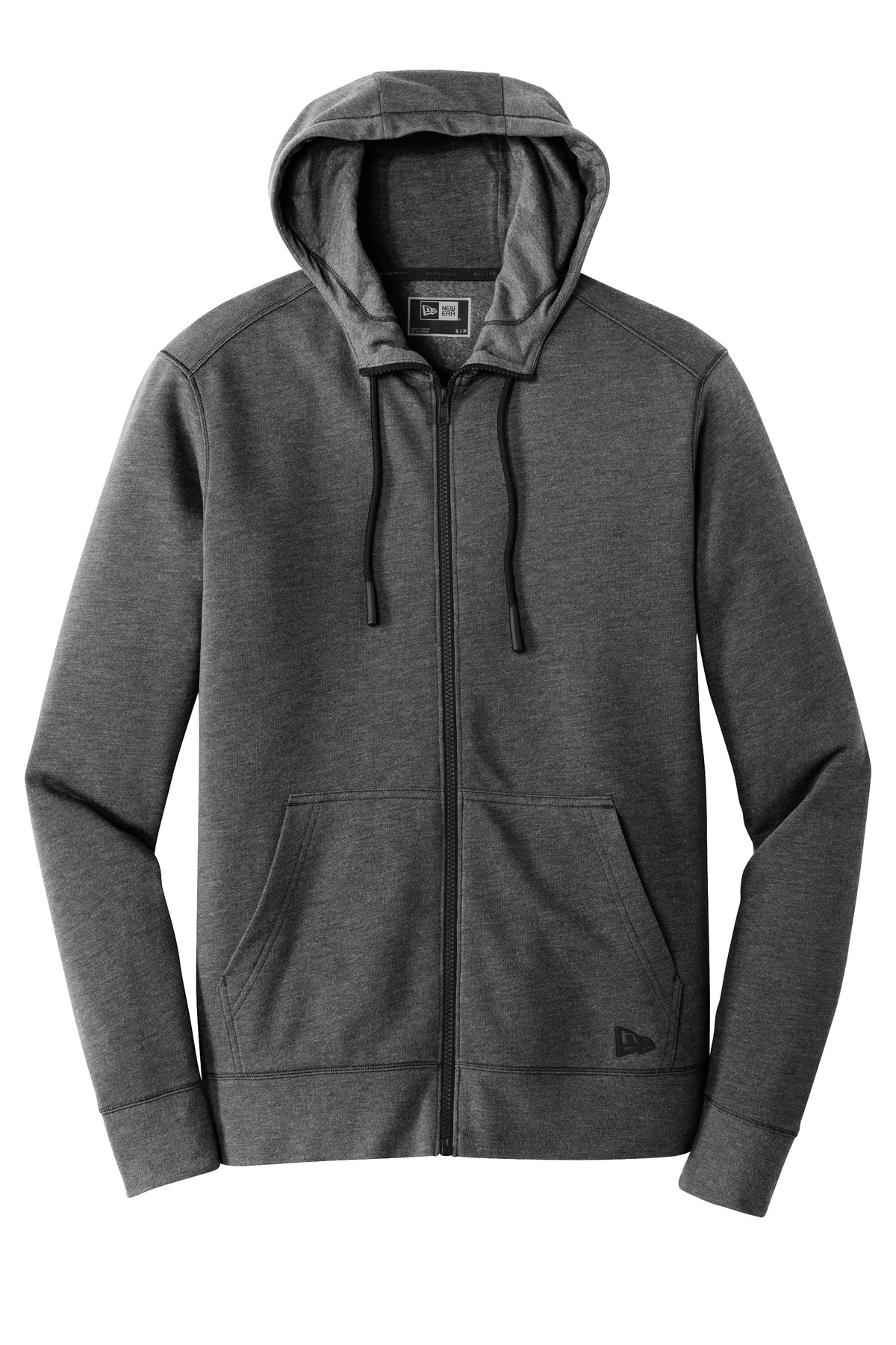 New Era Tri-Blend Fleece Full-Zip Hoodie