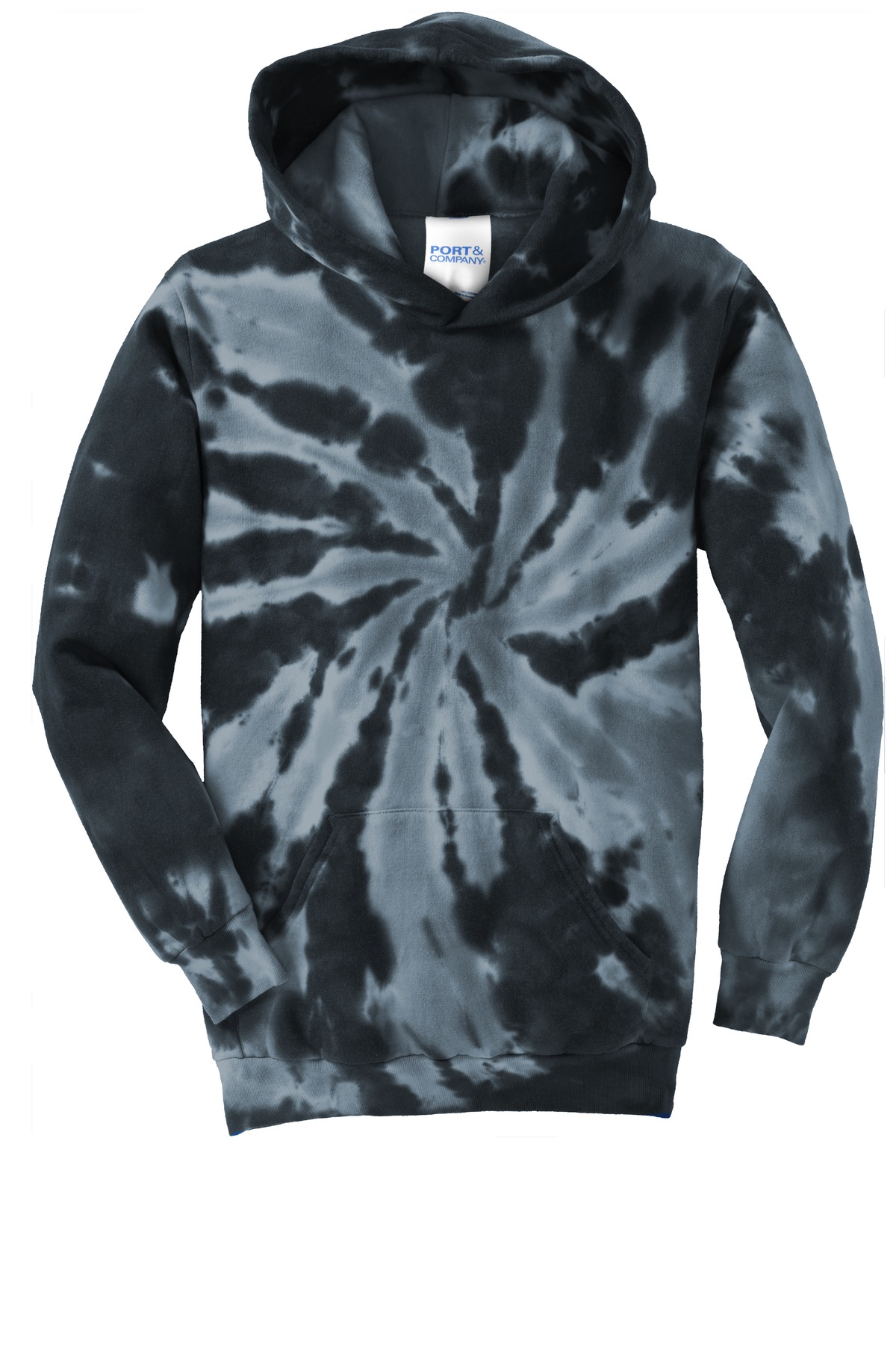 Port & Company Youth Tie-Dye Pullover Hooded Sweatshirt