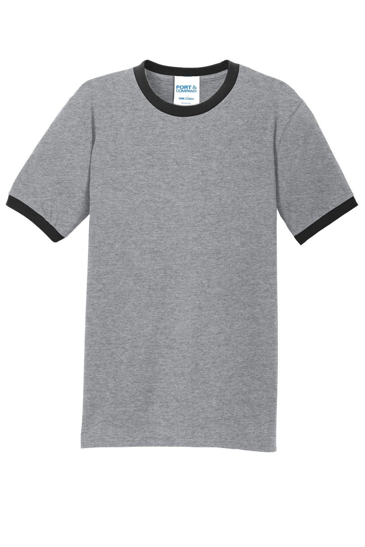 Port & Company Core Cotton Ringer Tee