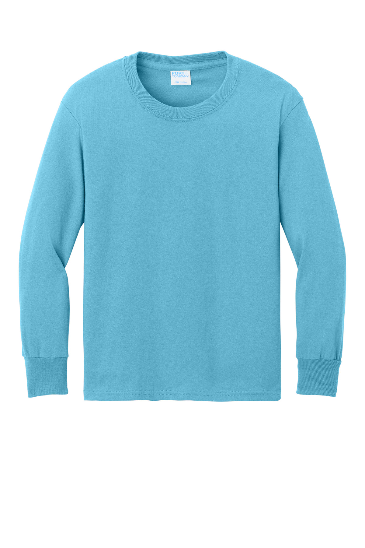 Port & Company Youth Long Sleeve Core Cotton Tee