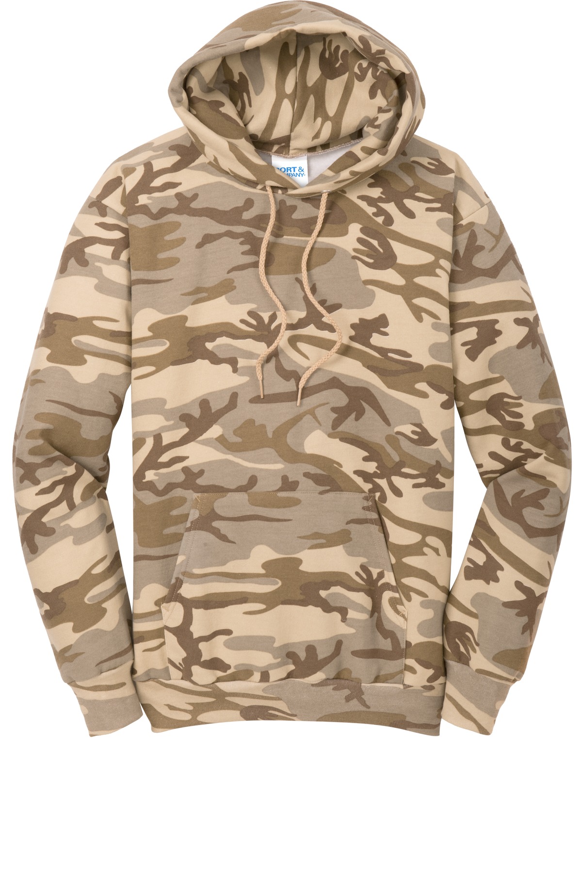 Port & Company Core Fleece Camo Pullover Hooded Sweatshirt