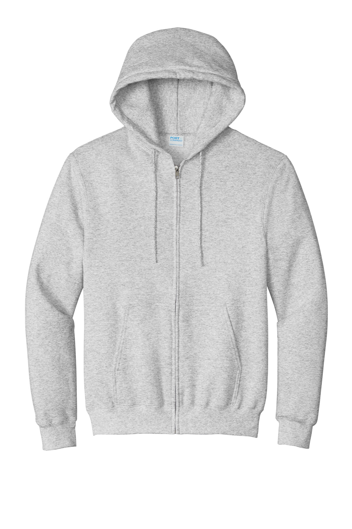 Port & Company – Essential Fleece Full-Zip Hooded Sweatshirt