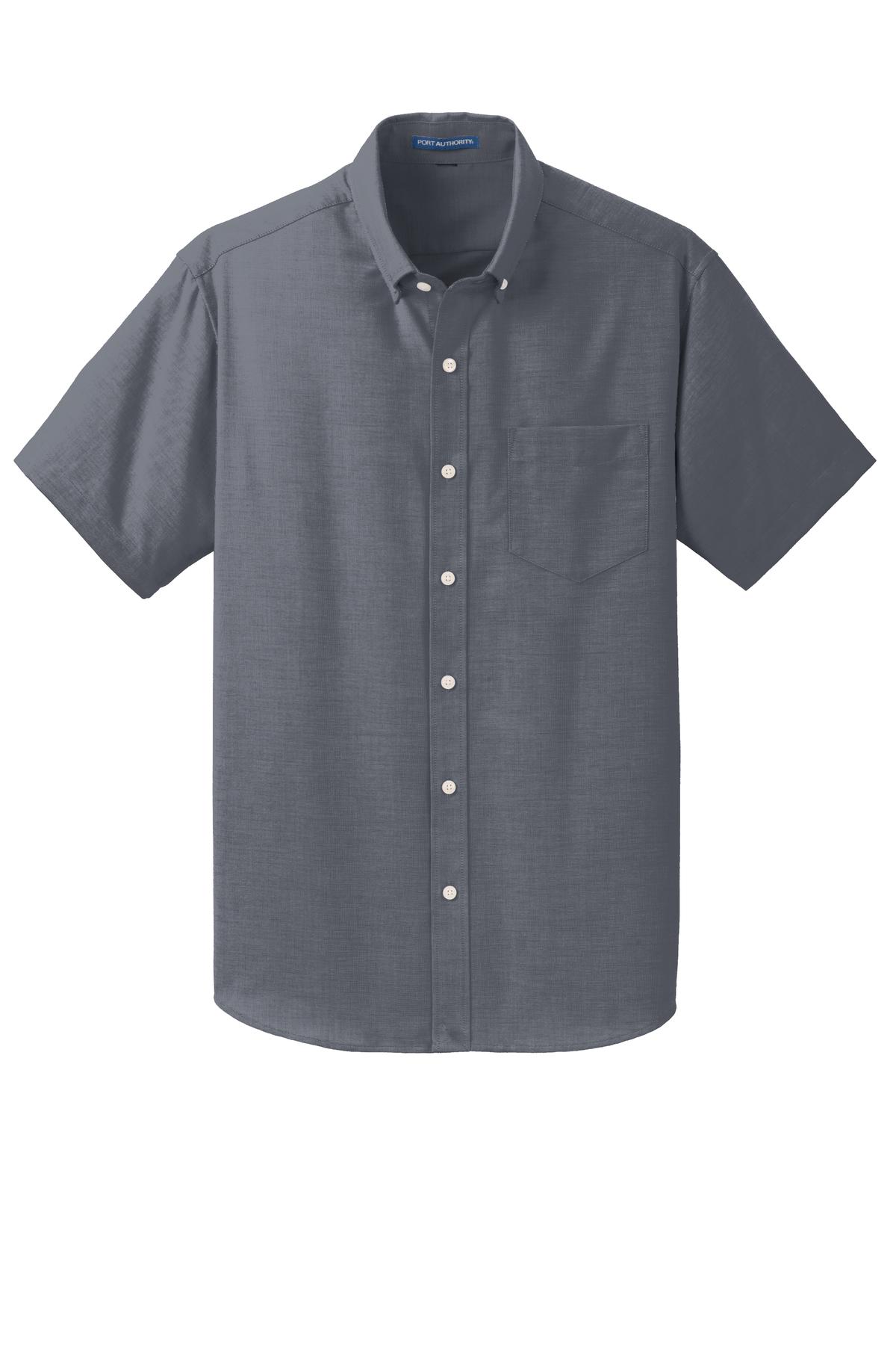 Port Authority Short Sleeve SuperPro Oxford Shirt
