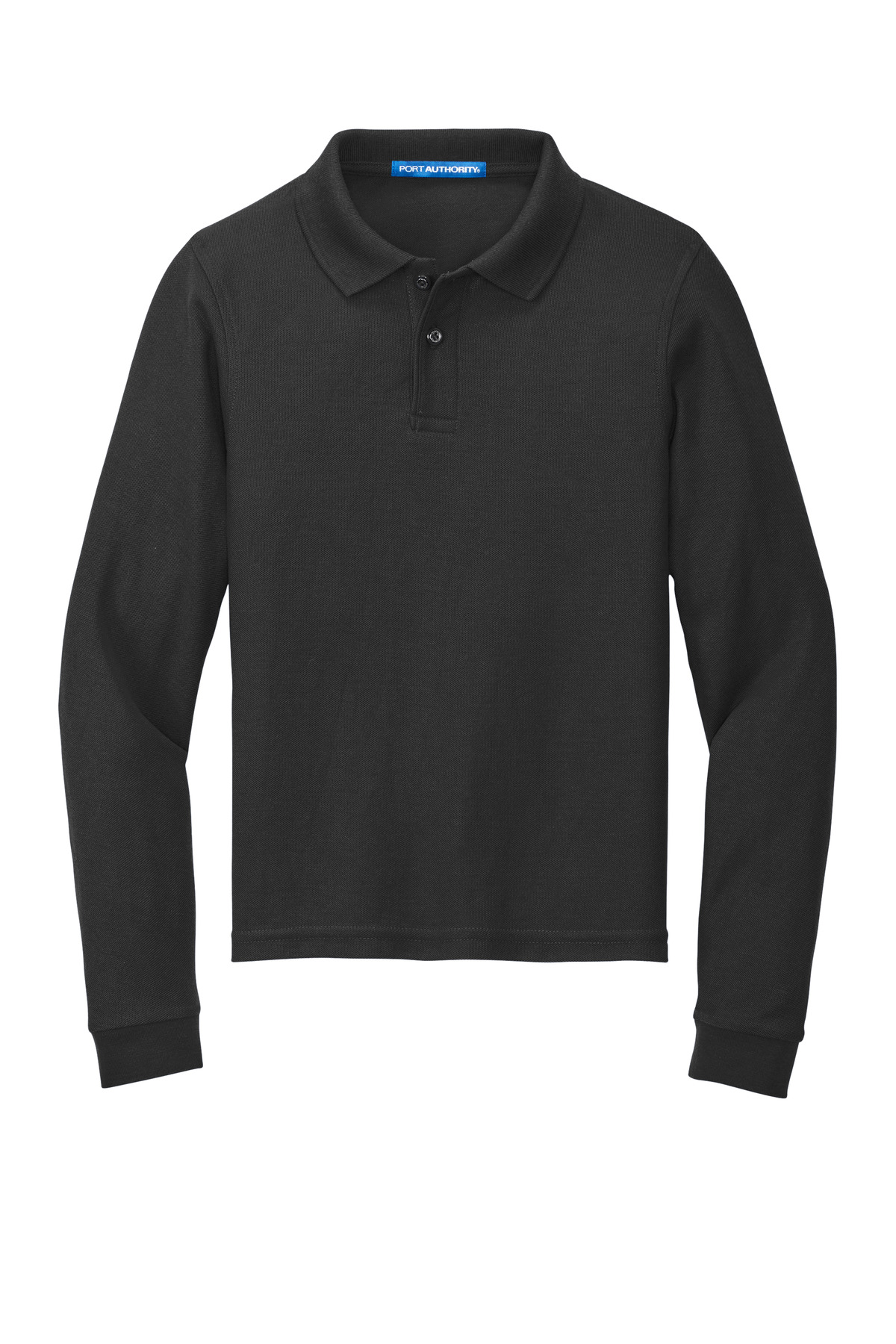 Port Authority Youth Long Sleeve Silk Touch Polo