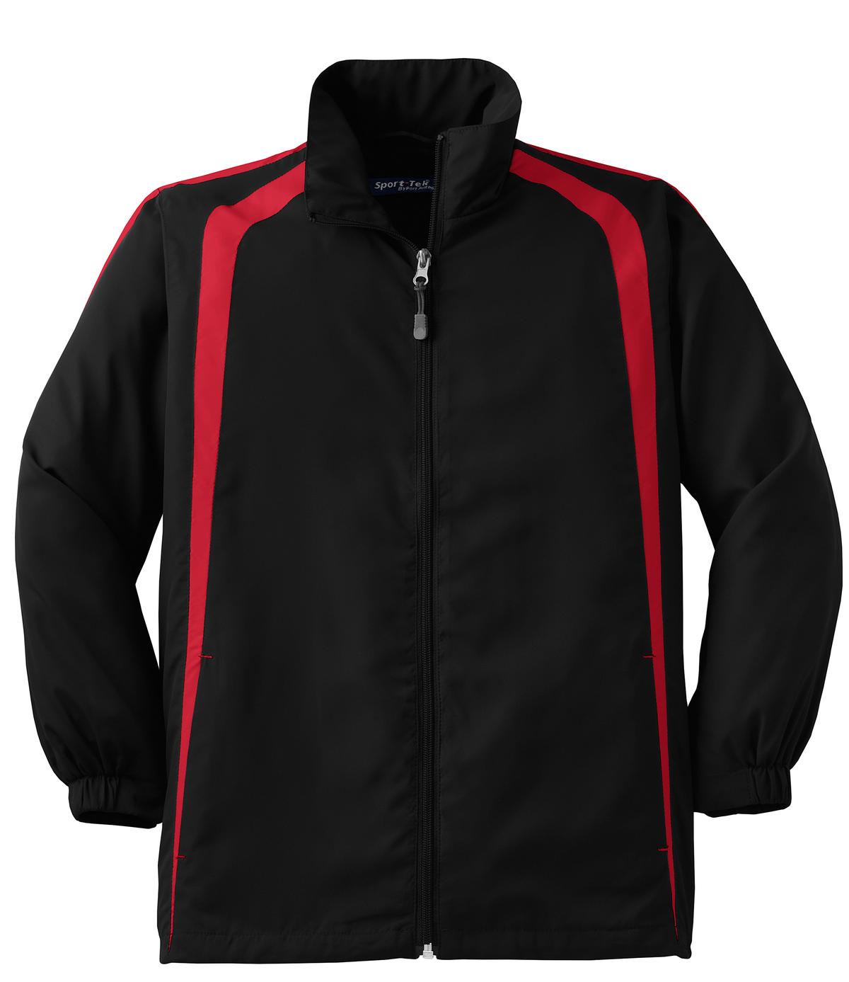 Sport-Tek Youth Colorblock Raglan Jacket