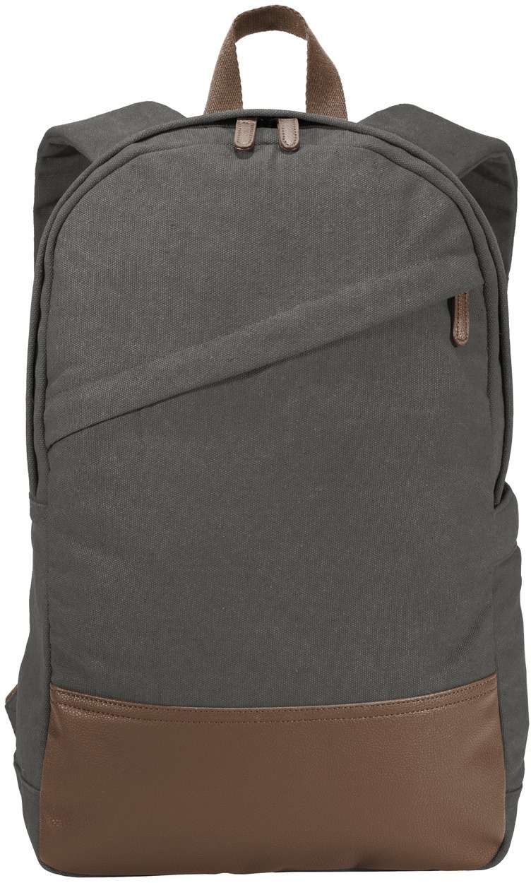 Port Authority Cotton Canvas Backpack