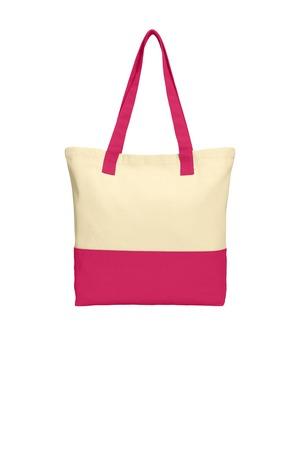 Port Authority Colorblock Cotton Tote