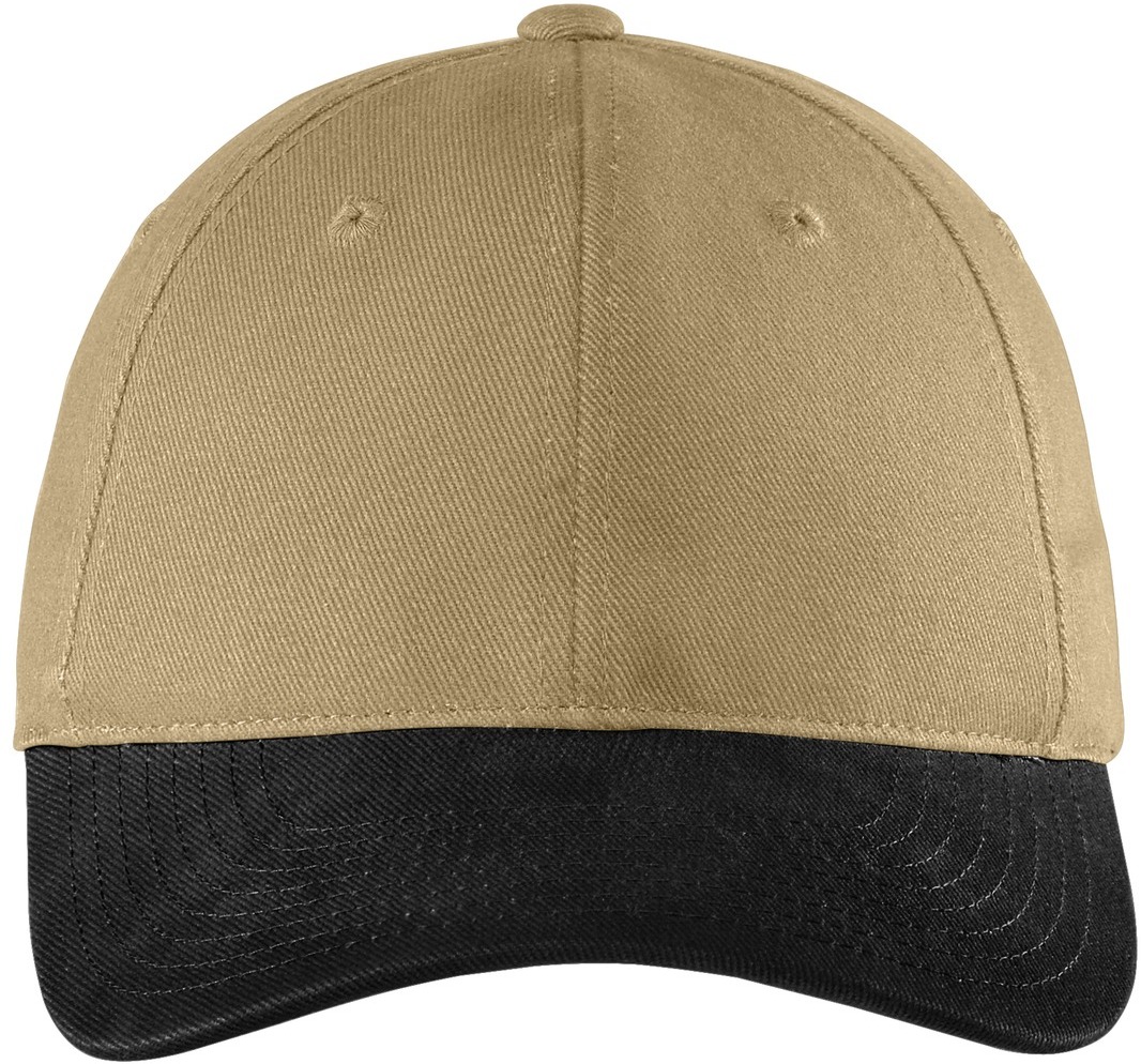 Port Authority Two-Tone Brushed Twill Cap