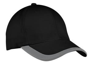 Port Authority Contrast Stripe Sandwich Bill Cap