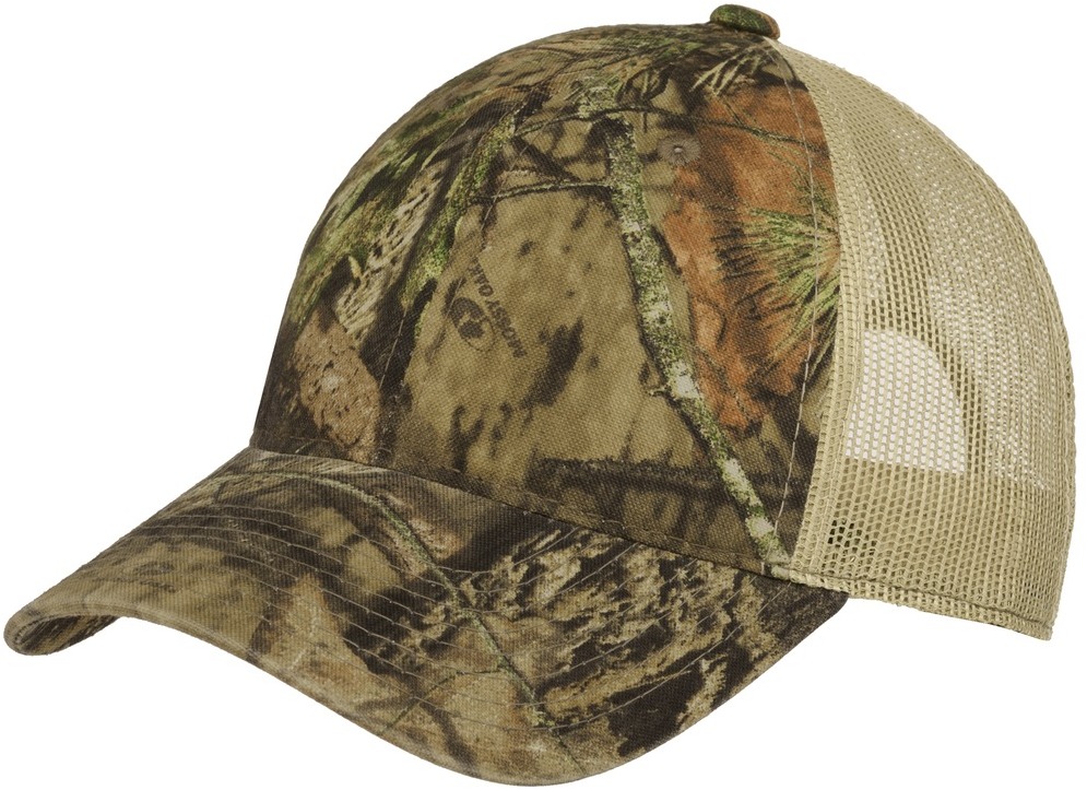 Port Authority Unstructured Camouflage Mesh Back Cap