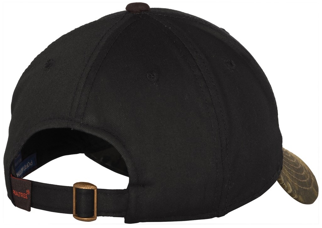 Port Authority Twill Cap with Camouflage Brim