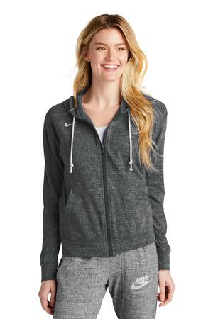Ladies Gym Vintage Full-Zip Hoodie