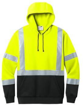 CornerStone ANSI 107 Class 3 Heavy-Duty Fleece Pullover Hoodie
