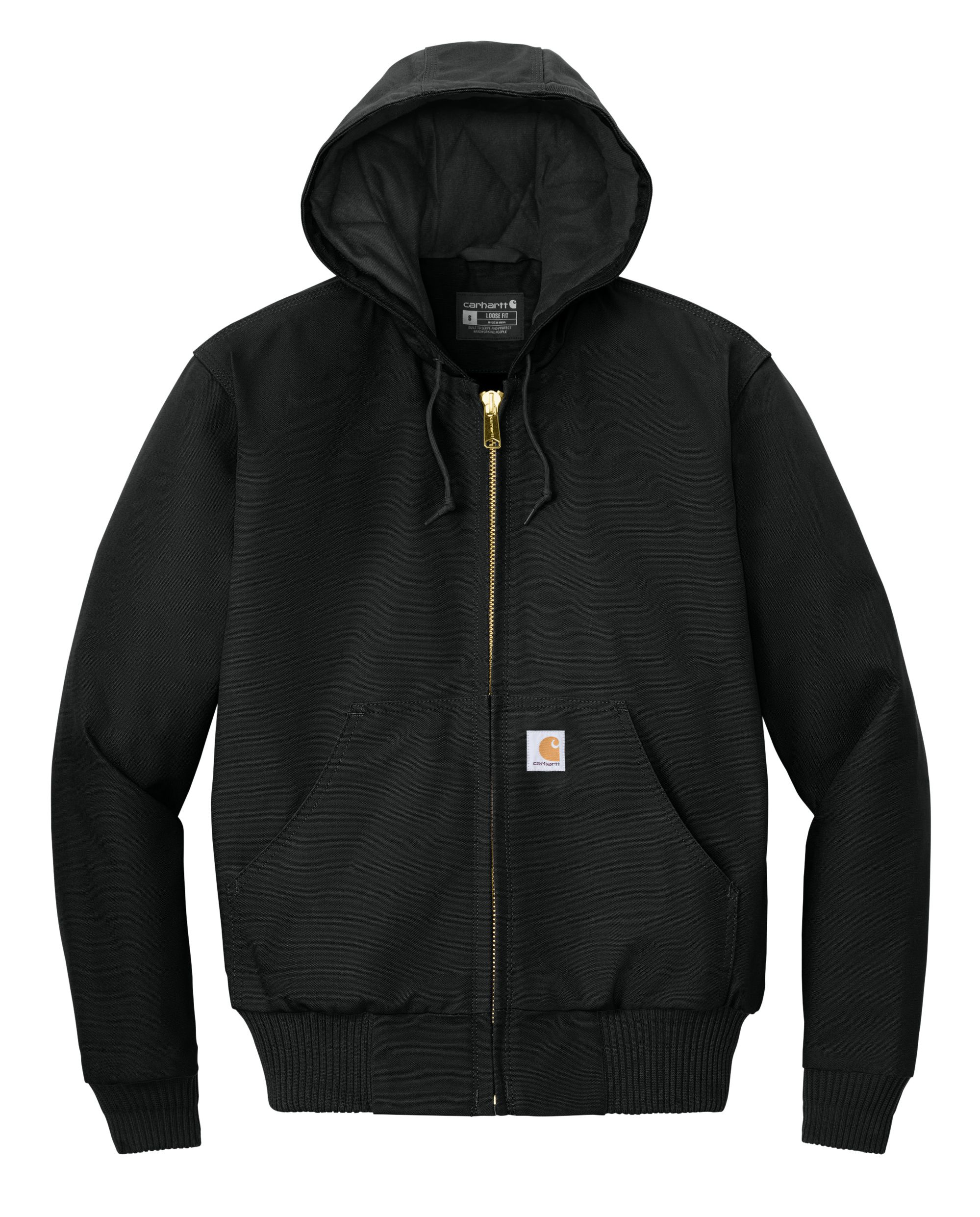 Carhartt® Quilted-Flannel-Lined Duck Active Jac