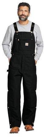 Carhartt® Tall Firm Duck Insulated Bib Overalls