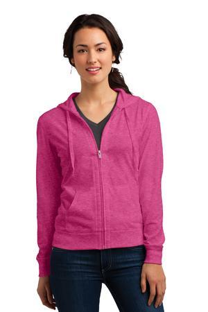 District Women’s Fitted Jersey Full-Zip Hoodie
