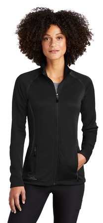 Eddie Bauer Ladies Smooth Fleece Base Layer Full-Zip.