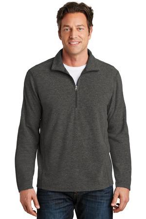 Port Authority Heather Microfleece 1/2-Zip Pullover