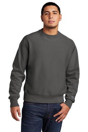 Reverse Weave Garment-Dyed Crewneck Sweatshirt.
