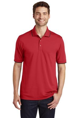 Port Authority Dry Zone UV Micro-Mesh Tipped Polo