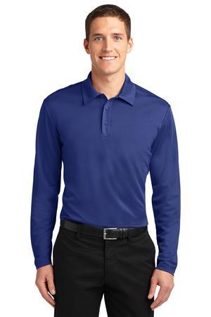 Port Authority Silk Touch Performance Long Sleeve Polo