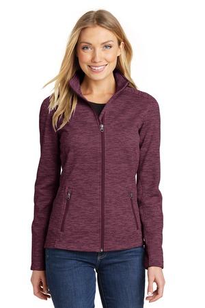 Port Authority Ladies Digi Stripe Fleece Jacket