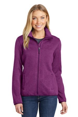 Port Authority Ladies Sweater Fleece Jacket