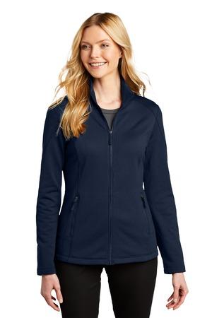 Ladies Grid Fleece Jacket.