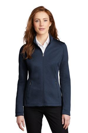 Ladies Diamond Heather Fleece Full-Zip Jacket