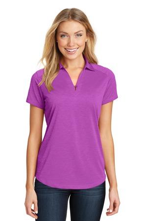 Port Authority Ladies Digi Heather Performance Polo