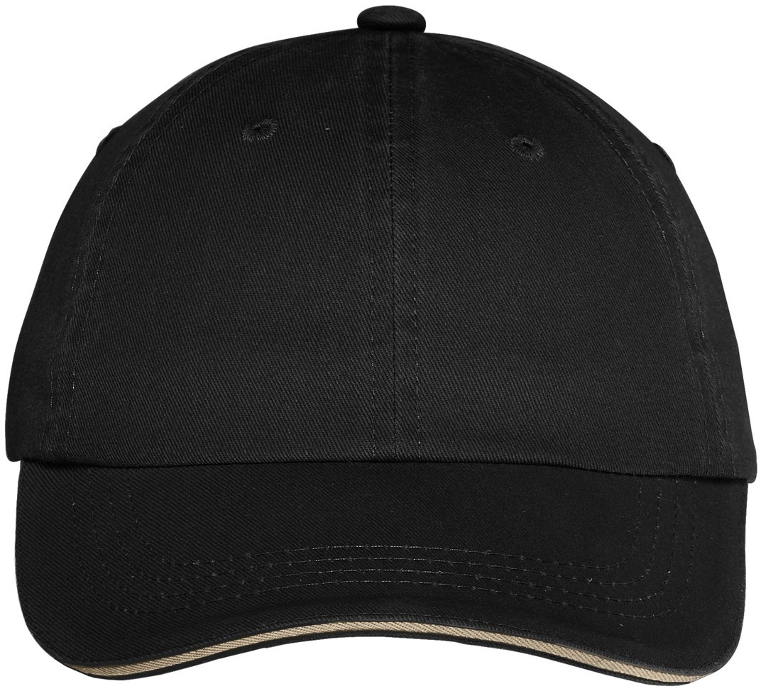 Port Authority Ladies Sandwich Bill Cap with Striped Closure