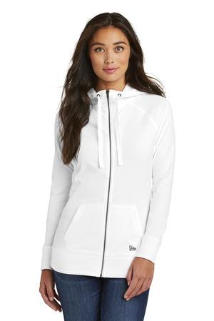 New Era Ladies Sueded Cotton Blend Full-Zip Hoodie