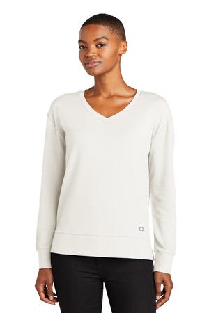 Ladies Luuma Flex Long Sleeve V-Neck