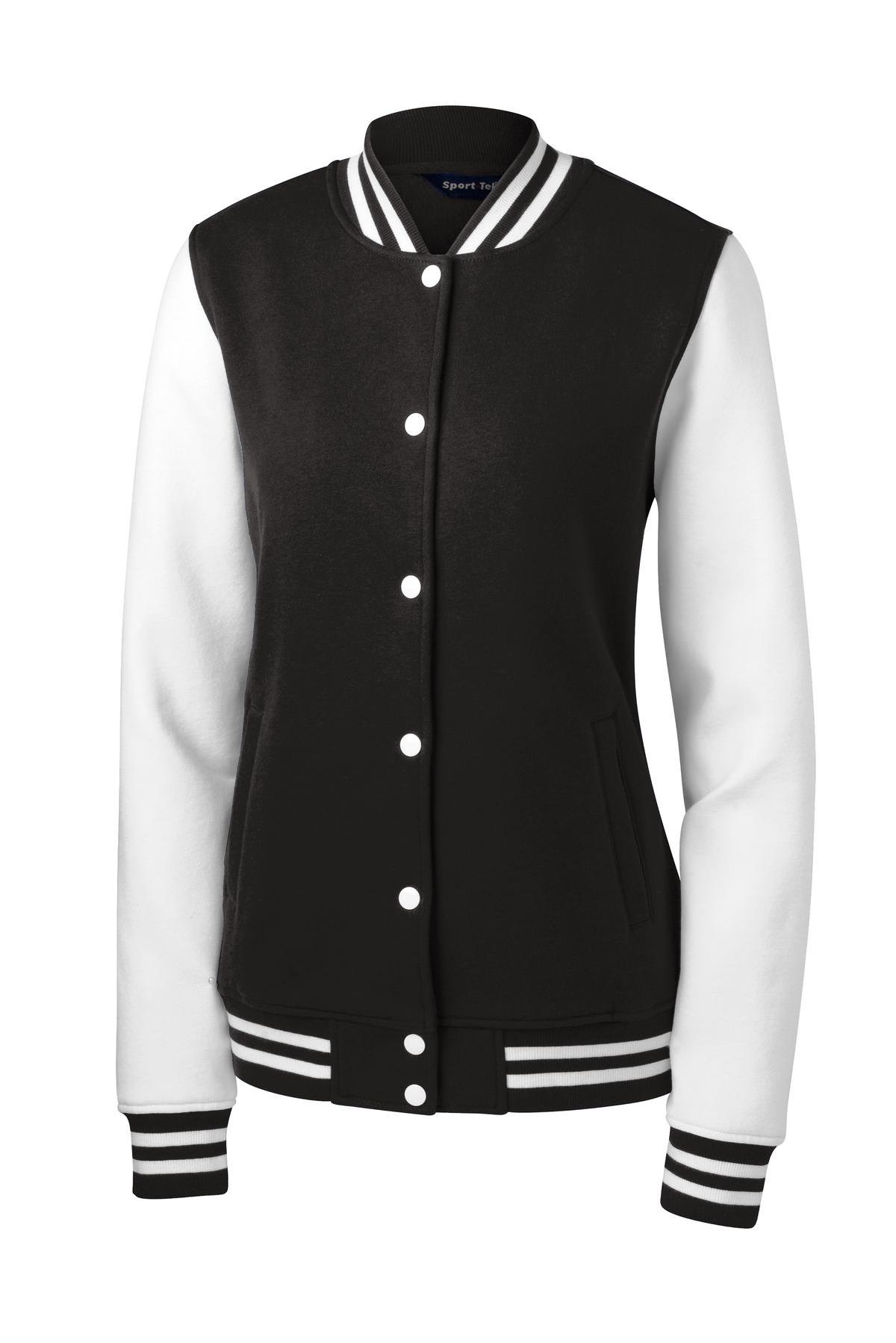 Sport-Tek Ladies Fleece Letterman Jacket