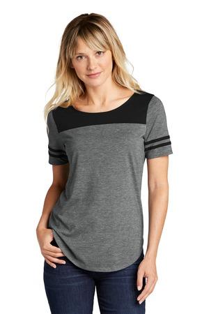 Ladies PosiCharge Tri-Blend Wicking Fan Tee.