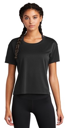 Sport-Tek Ladies PosiCharge Draft Crop Tee.
