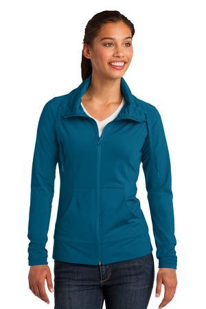Sport-Tek Ladies Sport-Wick Stretch Full-Zip Jacket