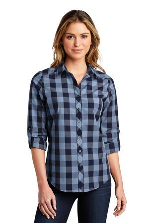 Ladies Everyday Plaid Shirt.