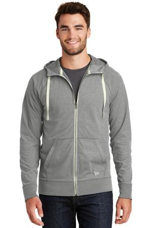 New Era Sueded Cotton Blend Full-Zip Hoodie