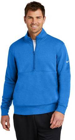 Nike Club Fleece Sleeve Swoosh 1/2-Zip